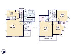 東村山市諏訪町2丁目 01期 新築一戸建て 全1棟
