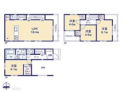 物件画像 板橋区富士見町　新築一戸建て　全3棟