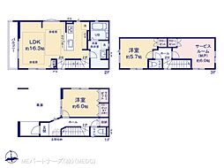 物件画像 新宿区西落合1丁目　2期　新築一戸建て　全2棟