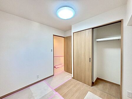 収納が充実しているので居住スペースを広々使えます