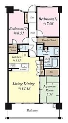 間取図画像 3LDK