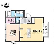 滋賀県長浜市港町（賃貸アパート1LDK・1階・46.00㎡） その2