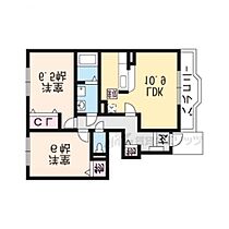 滋賀県高島市今津町大供（賃貸アパート2LDK・1階・55.72㎡） その2