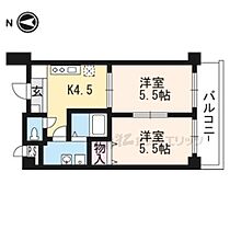 FOREST HILL 213 ｜ 滋賀県大津市中庄１丁目（賃貸マンション2K・2階・40.41㎡） その2