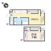 滋賀県栗東市安養寺７丁目（賃貸マンション1LDK・3階・55.92㎡） その2