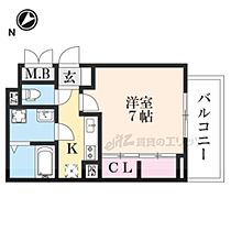 ラフィナート 201 ｜ 滋賀県草津市野村７丁目（賃貸アパート1K・1階・25.83㎡） その2