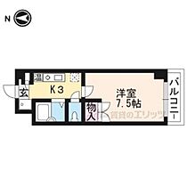 滋賀県草津市矢橋町（賃貸マンション1K・2階・24.30㎡） その2