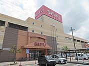 西友　水口店まで2000メートル