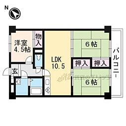 ヴィラセンチュリー21 3LDKの間取図画像