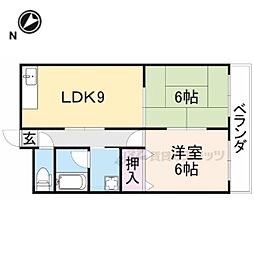 NaSu1本社ビル 2LDKの間取図画像