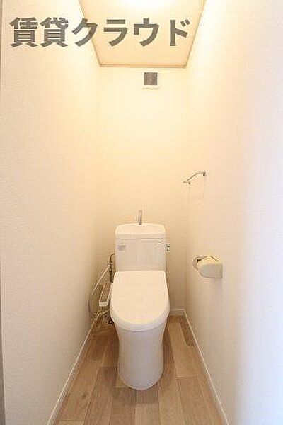 画像6:ゆったりとした空間のトイレです