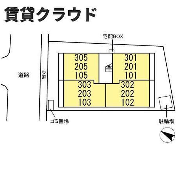 仮）D-room末広2丁目 201｜千葉県千葉市中央区末広2丁目(賃貸アパート1LDK・2階・32.80㎡)の写真 その3