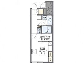 レオパレス行友 105 ｜ 広島県広島市安佐南区上安3丁目18-27（賃貸アパート1K・1階・23.61㎡） その2