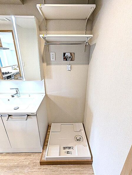 【洗濯機置き場】