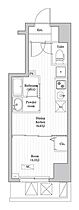 中野新井薬師レジデンス 504 ｜ 東京都中野区上高田１丁目49-11（賃貸マンション1DK・5階・26.01㎡） その2