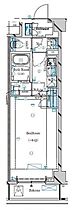 ガリシア下丸子リバーサイド 412 ｜ 東京都大田区下丸子２丁目27-4（賃貸マンション1K・4階・28.80㎡） その2