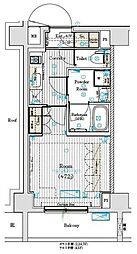 ブライズフォルム墨田 1Kの間取図画像