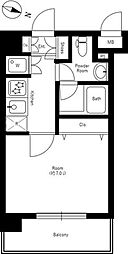 フェニシア学芸大学 1Kの間取図画像