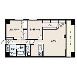 S-FORT亀戸 2LDKの間取図画像