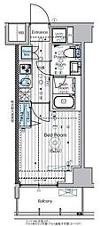 MAXIV横浜吉野町TRE 1Kの間取図画像