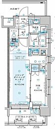 サンクレイドル川口並木 1LDKの間取図画像