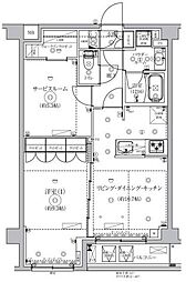 セジョリ練馬平和台2 1SLDKの間取図画像
