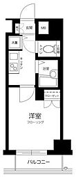 菱和パレス三軒茶屋壱番館 1Kの間取図画像