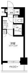 ロイヤルアメニティ池尻大橋 1Kの間取図画像