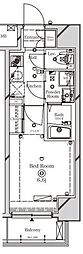 ラフィスタ川崎2 1Kの間取図画像