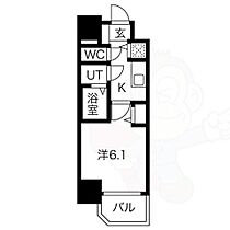 アクアプレイス天王寺2  ｜ 大阪府大阪市天王寺区大道３丁目（賃貸マンション1K・12階・21.37㎡） その2