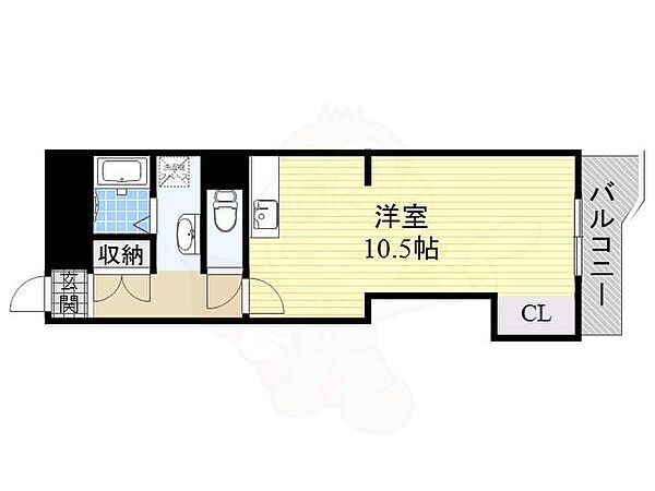 昭和エクセルビュー東大阪 ｜大阪府大阪市生野区小路東６丁目(賃貸マンション1R・2階・30.00㎡)の写真 その2