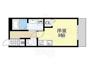 アキュラメゾン  ｜ 大阪府大阪市阿倍野区天王寺町北１丁目（賃貸アパート1R・2階・24.63㎡） その2