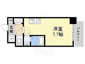 大阪府大阪市天王寺区東上町8番3号（賃貸マンション1R・5階・21.00㎡） その2