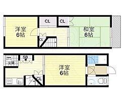 大阪環状線 寺田町駅 徒歩16分
