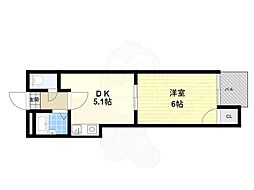 間取図画像 1DK