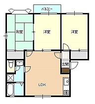 新潟県新発田市城北町２丁目（賃貸アパート3LDK・1階・60.45㎡） その2