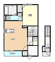 新潟県新発田市緑町２丁目（賃貸アパート1LDK・2階・55.89㎡） その2