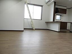 JR白新線 佐々木駅 徒歩28分の賃貸アパート 2階1LDKのリビング/ダイニング