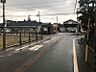 キッチン：こちら側の道路にも消雪パイプが敷設されております。