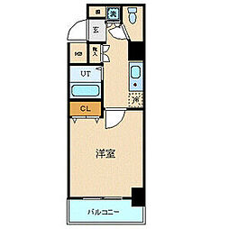 京急本線 京急蒲田駅 徒歩2分の賃貸マンション 1階1Kの間取り