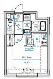 間取図画像 ワンルーム