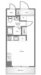 間取図画像 ワンルーム