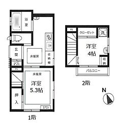 カーサ・S 2Kの間取図画像