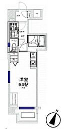 PRIMEURBAN三軒茶屋 ワンルームの間取図画像