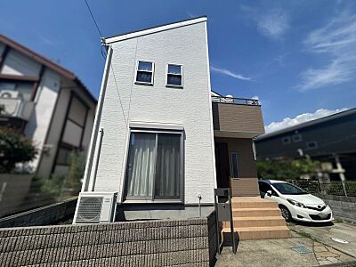 外観:2018年築の中古一戸建てです!京成本線「勝田台」駅まで徒歩約14分。 外観:2018年築の中古一戸建てです!京成本線「勝田台」駅まで徒歩約14分。
