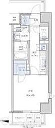 パークアクシス名駅南グランデ 5階1Kの間取り