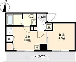 La　Douceur新栄 5階1DKの間取り