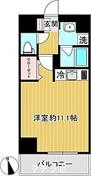 SHOKEN Residence名古屋今池 6階1Kの間取り