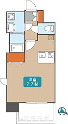 プレサンス名古屋STATIONアライブ 1Kの間取図画像