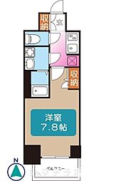 S-RESIDENCE葵 1Kの間取図画像